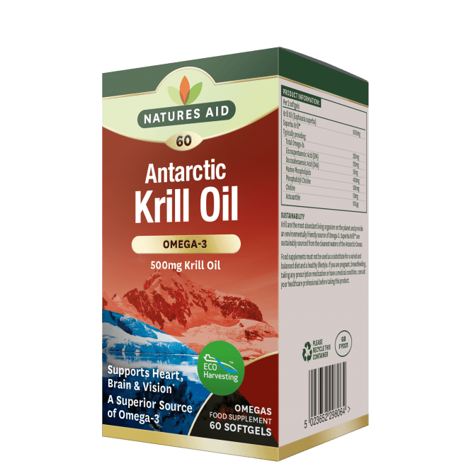 Natures Aid Krill Oil 500mg (Superba)